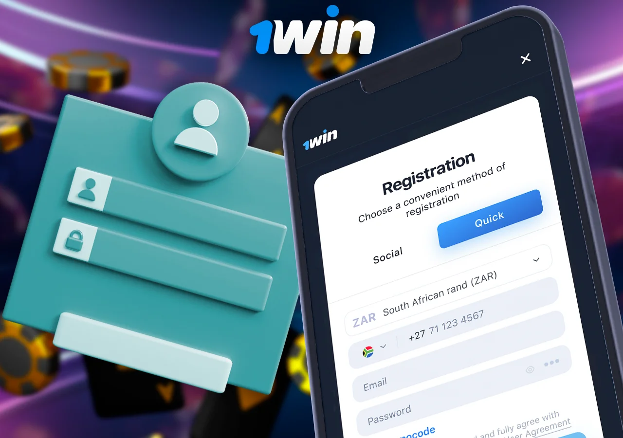 1Win provides a quick and simple registration process for new players